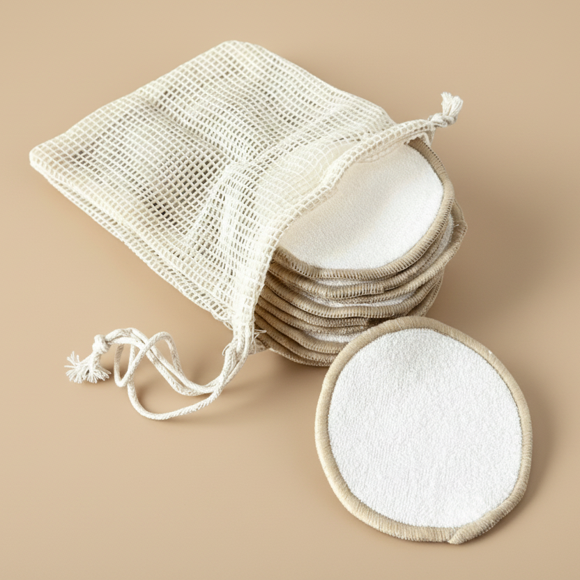 Bamboo Reusable Makeup Removing Pads