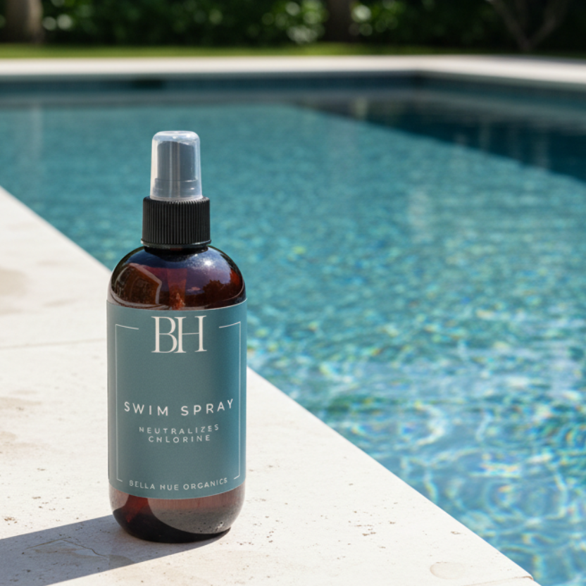 Swim Spray –(Protects Hair & Skin from Chlorine + Hard Water)