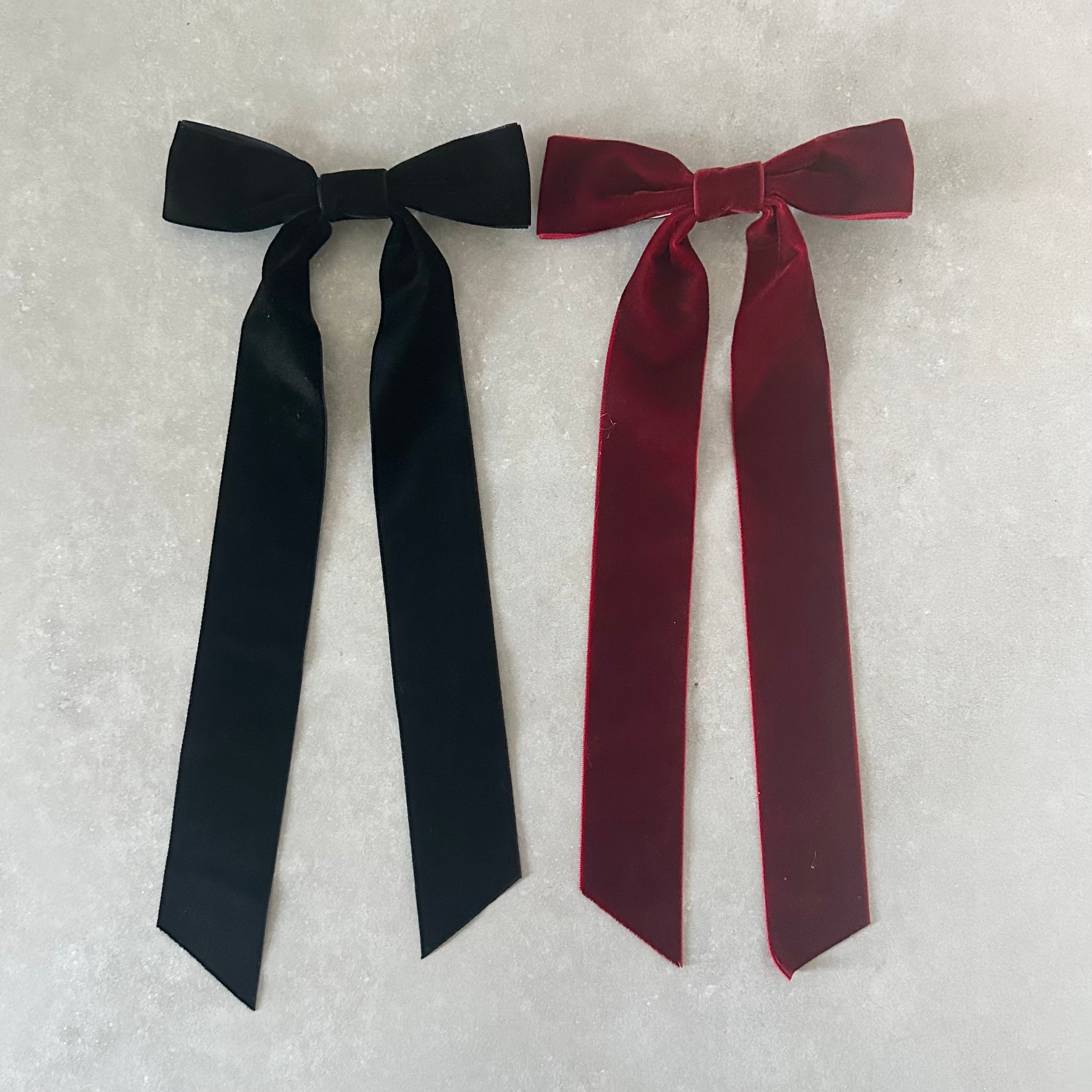 Holiday Velvet Hair Bow