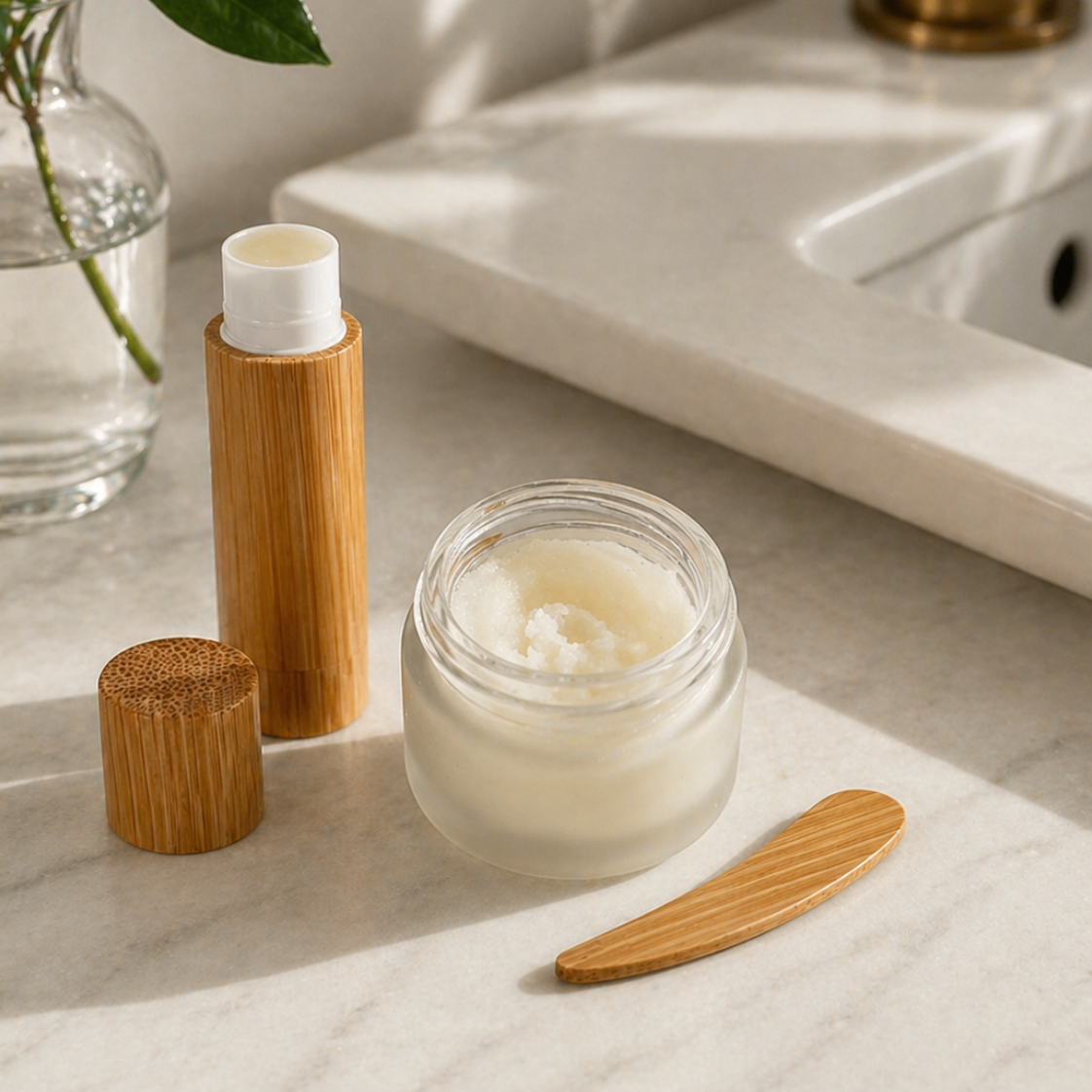 Lip scrub + Balm Gift Set