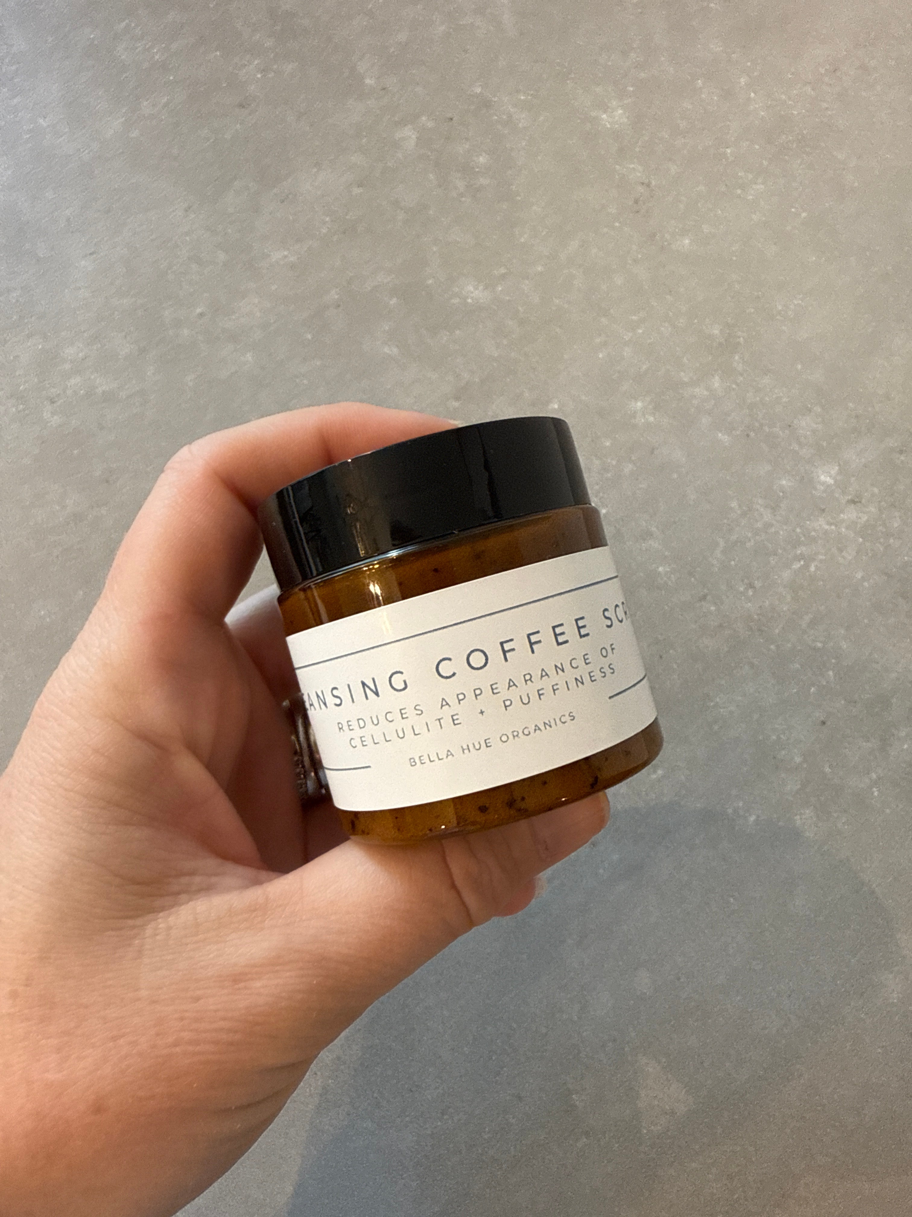 Cleansing Coffee Scrub ( Reduces appearance of cellulite + puffiness)
