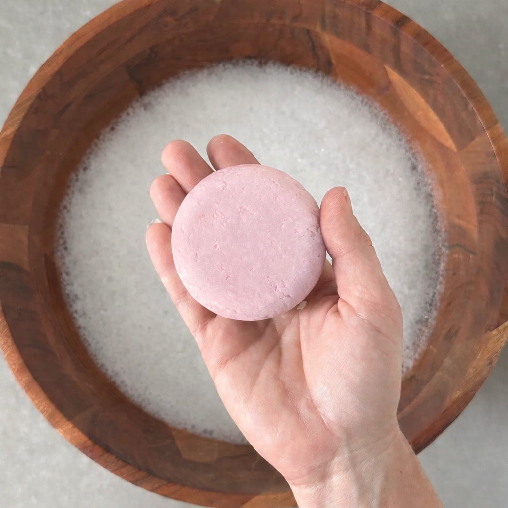 NEW- Shampoo Bar (Rose | Soothing for sensitive scalps)