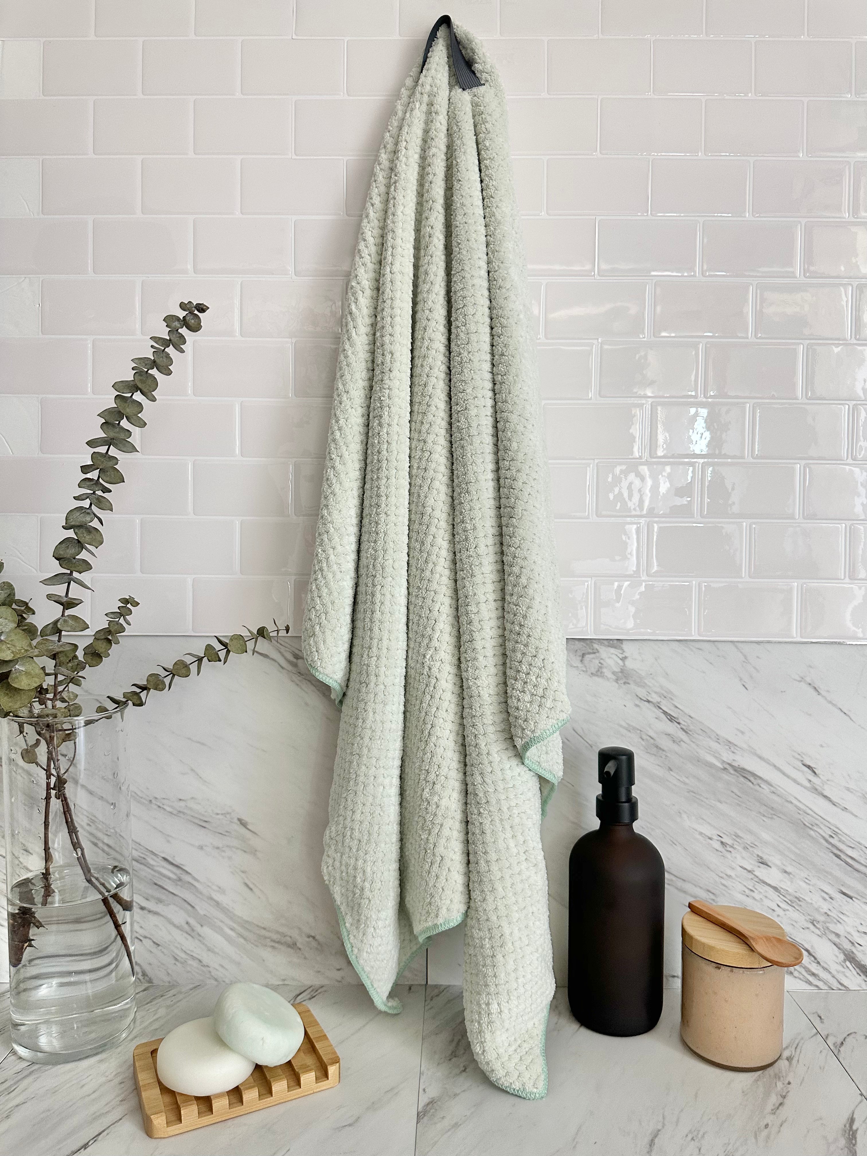 NEW- XL Microfiber Hair Towel