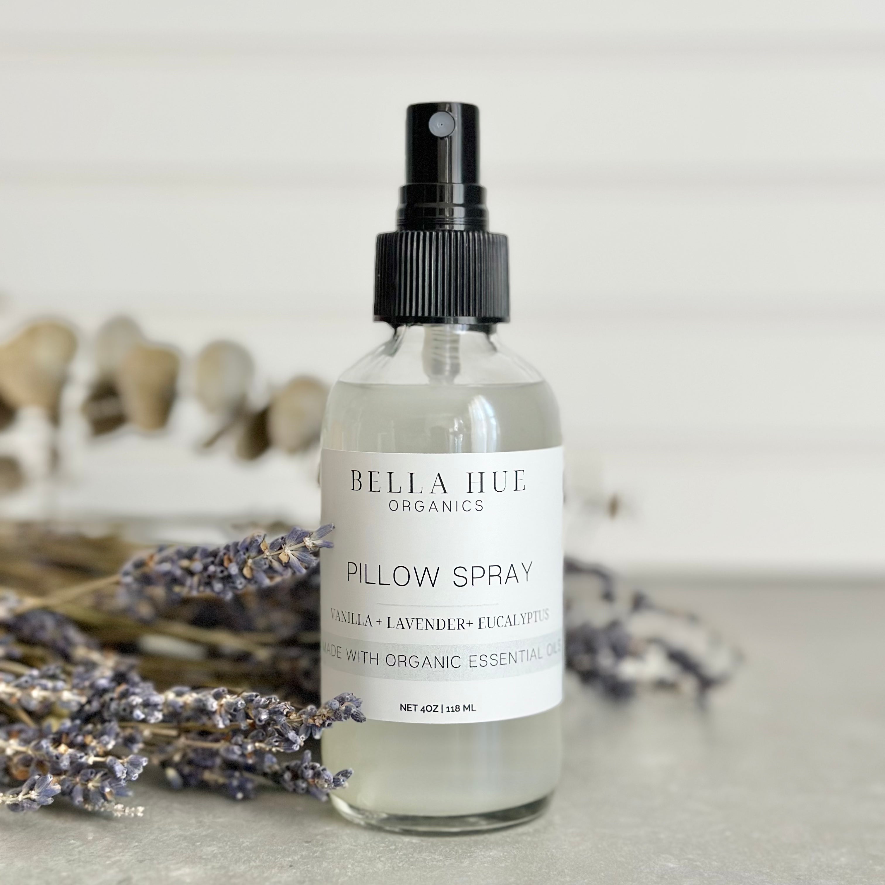 Soothing Pillow Spray  ( Lavender+ Eucalyptus + Vanilla)